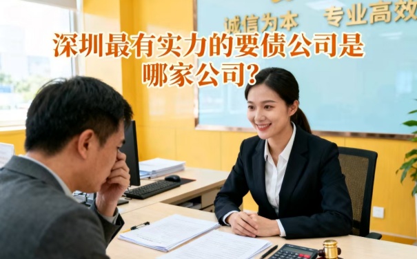 深圳最有實力的要債公司是哪家公司