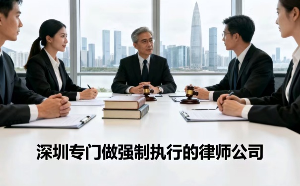 深圳專門做強制執行的律師公司